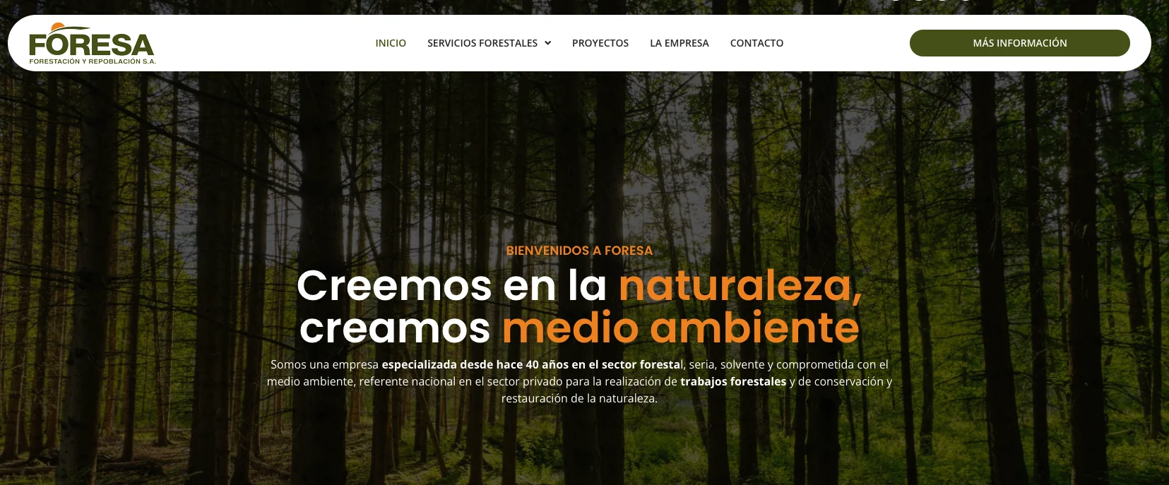 Web de Foresa