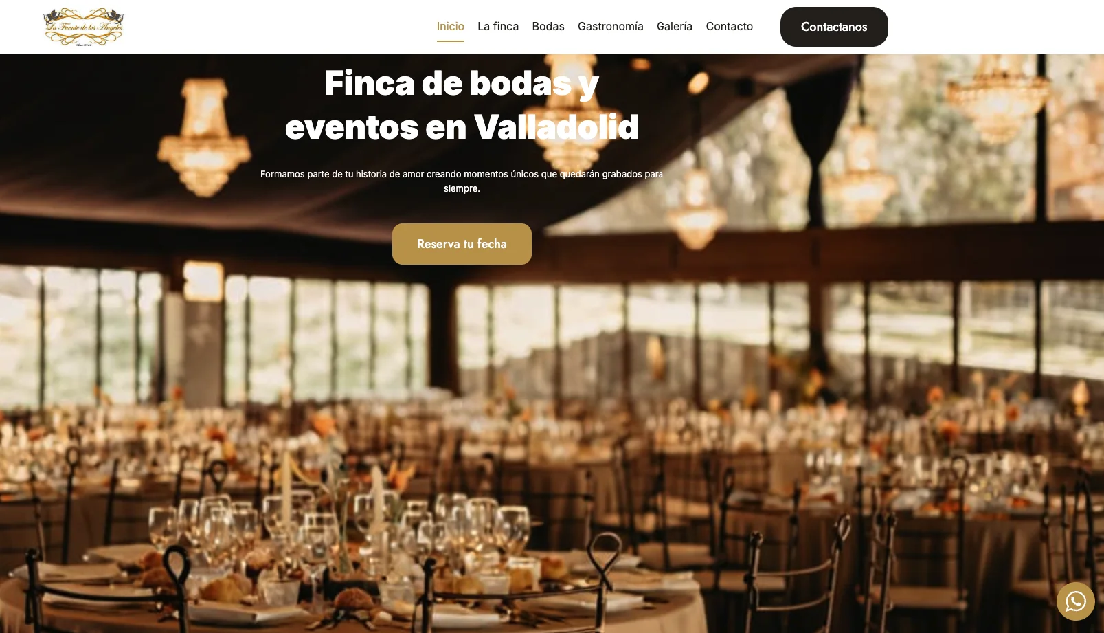 Web de La Fuente de los Ángeles